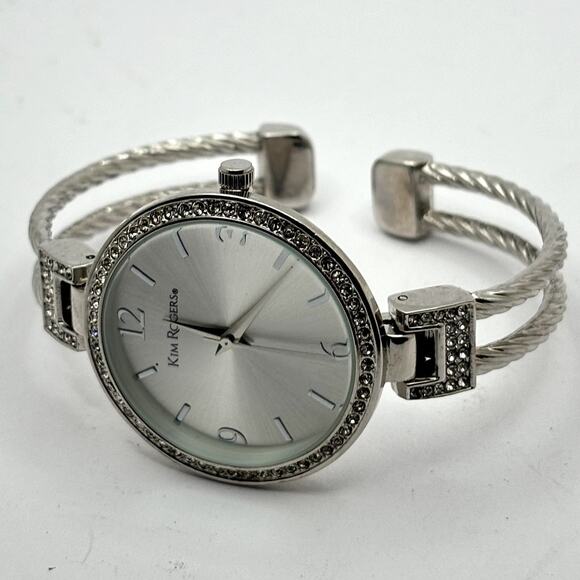 Kim Rogers Silver Cuff Watch - Picture 3 of 3